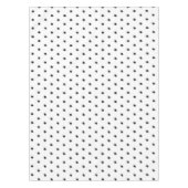 Eenvoudige grafische monochromatische kerstster tafelkleed (Voorkant)