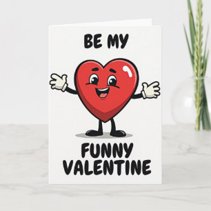 Eenvoudige Grappige Valentijnkaart Kaart