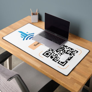 Eenvoudige gratis Wi-Fi QR-code Bureaumat
