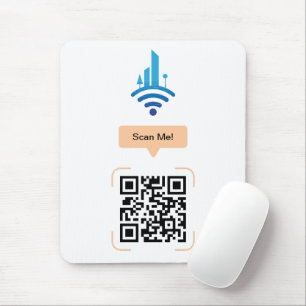 Eenvoudige gratis Wi-Fi QR-code Muismat