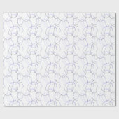 Eenvoudige groene waterverf abstract logo tekst mi cadeaupapier (Vlak)