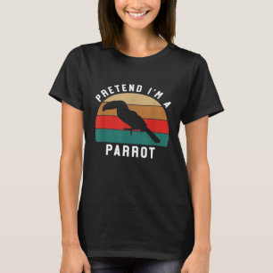 Eenvoudige Halloween Costume Parrot Pretend i.m.m. T-shirt