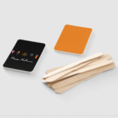 Eenvoudige Halloween Pompoen gezicht spook enge pa Handwaaier (Niet-gemonteerd)