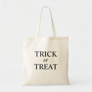 EENVOUDIGE HALLOWEEN TRICK OR TREAT CANVAS TAS   C