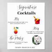 Eenvoudige handmatige cocktails, Poster van de tro (Voorkant)