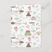 Eenvoudige Harry Potter Baby shower Enclosure Kaar Informatiekaartje (Achterkant)
