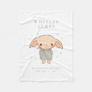 Eenvoudige Harry Potter - Dobby Baby Shower Fleece Deken