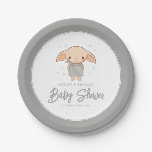 Eenvoudige Harry Potter - Dobby Baby Shower Papieren Bordje