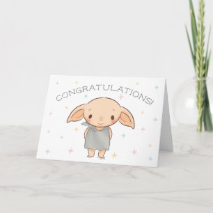 Eenvoudige Harry Potter - Dobby gefeliciteerd Kaart