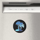 eenvoudige Hawaiitische prints Magneet (Insitu (Vaatwasser))