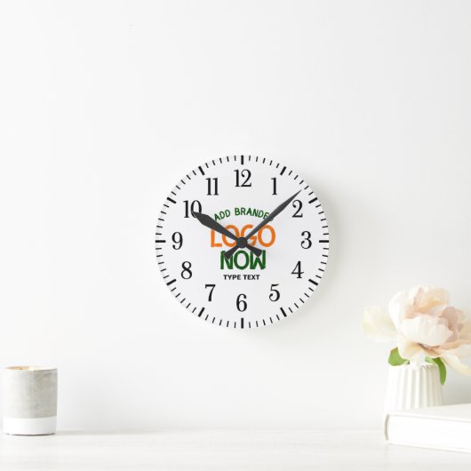 EENVOUDIGE HEDENDAAGSE SCHONE WITTE MODIEUZE CLIEN RONDE KLOK (Huis)