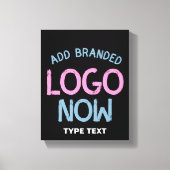 EENVOUDIGE HEDENDAAGSE SCHONE ZWARTE MODIEUZE CLIE CANVAS AFDRUK (Voorkant)