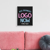 EENVOUDIGE HEDENDAAGSE SCHONE ZWARTE MODIEUZE CLIE CANVAS AFDRUK (Insitu (Woonkamer))