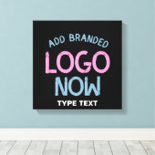 EENVOUDIGE HEDENDAAGSE SCHONE ZWARTE MODIEUZE CLIE CANVAS AFDRUK (Insitu (Houten vloer))