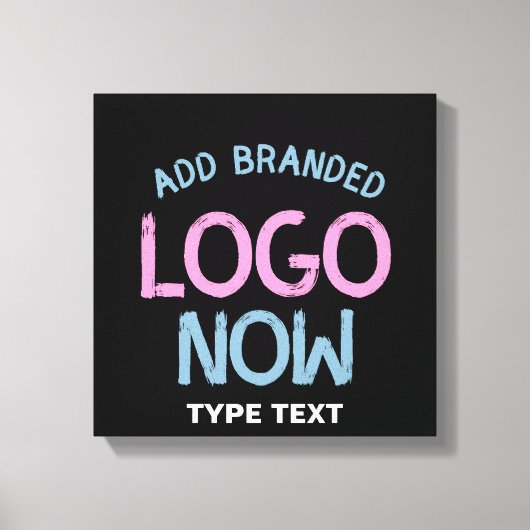 EENVOUDIGE HEDENDAAGSE SCHONE ZWARTE MODIEUZE CLIE CANVAS AFDRUK (Voorkant)