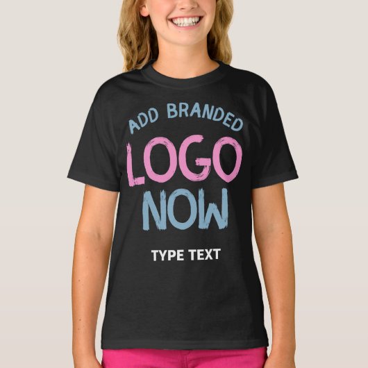 EENVOUDIGE HEDENDAAGSE SCHONE ZWARTE MODIEUZE CLIE T-SHIRT (Voorkant)