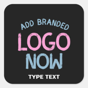 EENVOUDIGE HEDENDAAGSE SCHONE ZWARTE MODIEUZE CLIE VIERKANTE STICKER