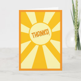 Eenvoudige Helder Opgewekte Dank Je Feestdagen Kaart