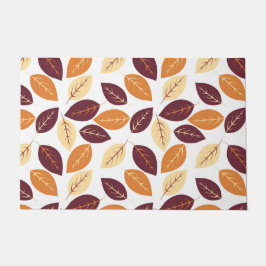 Eenvoudige herfst lekt doormat deurmat