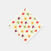 Eenvoudige herfst van Herfst verlaat patroonkleuri Servet (Hoek)