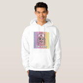 Eenvoudige hippie hoodie (Voorkant volledig)