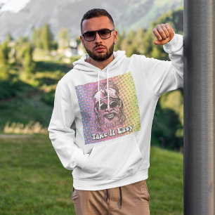 Eenvoudige hippie hoodie