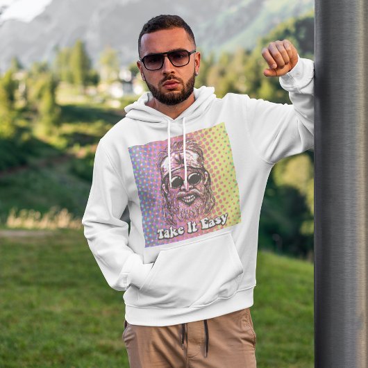 Eenvoudige hippie hoodie