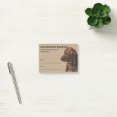Eenvoudige Hond Groomer Service Afspraak Herinneri Post-it® Notes (Kantoor)