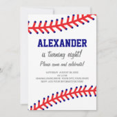 Eenvoudige honkbal sport kaart (Voorkant)