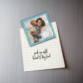 Eenvoudige Joy Typografie Minimalistische Overlay  Magneet