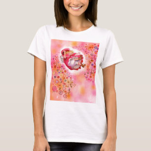 Eenvoudige Joys - Happy Flowers vanmiddag weinig r T-shirt