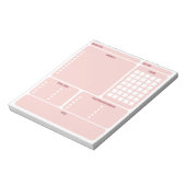 Eenvoudige Kaart Maken Ontwerp Team Organisator Notitieblok (Gedraaid)