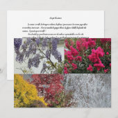 Eenvoudige kaart van het nieuwe jaar (Voorkant / Achterkant)