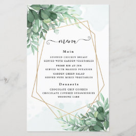 Eenvoudige kalligrafie rustige groen