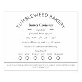 Eenvoudige katoenwet Rubber Stempel (Afrduk)