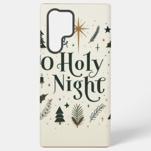 Eenvoudige Kerst of Heilige Nacht Samsung Galaxy Hoesje