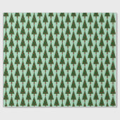 Eenvoudige kerstbomen voor kerstmis cadeaupapier (Vlak)