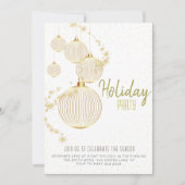 Eenvoudige kerstfeestfeestdag kaart (Voorkant)