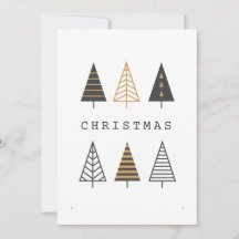 Eenvoudige kerstkaart