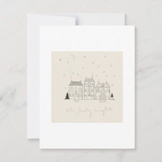 Eenvoudige kerstkaart
