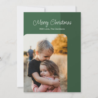 Eenvoudige Kerstkaart met Foto