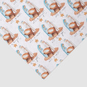 Eenvoudige kerststal is alles kalm script kerst tissuepapier (Detail)