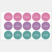 Eenvoudige Kind Terug naar Schoolwaterdichte naam Labels (Vel)