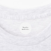 Eenvoudige Kinder naam Waterdicht Kleding Labels (Aangebracht)