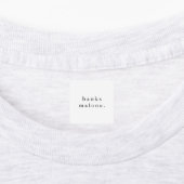 Eenvoudige Kinder naam Waterdicht Kleding Labels (Aangebracht)