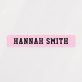 Eenvoudige Kinder waterdichte labels (Design 2)