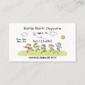 Eenvoudige kinderopvang Visitekaartjes (Voorkant)