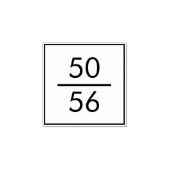 Eenvoudige kledingboetiek jurkmaten 	rubberstempel (Afrduk)