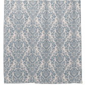 Eenvoudige kleur decoratief douchegordijn (Voorkant)