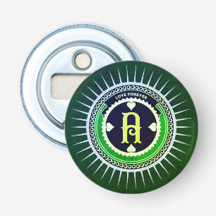 EENVOUDIGE KLEURRIJKE MODERNE CADEAU DOCHTER ZUS M BUTTON FLESOPENER
